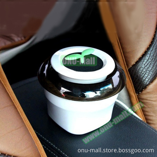 Car Auto Potted Plant Shape Cigarette Lighter Air Purifier Freshener Air Cleaner